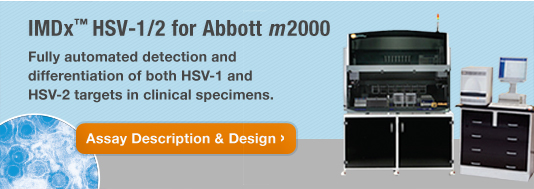 IMDx HSV 1/2 assay for Abbott m2000 | Abbott Molecular